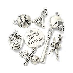16Pcs 8 Style Tibetan Style Alloy Pendants Sets&nbsp;TIBEP-YW0001-41