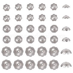 360Pcs 3 Styles 316 Stainless Steel Spacer Beads&nbsp;STAS-TA0005-35