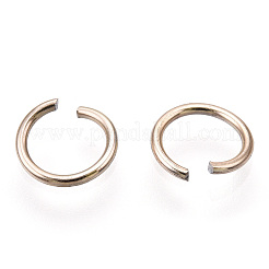 Aluminum Wire Open Jump Rings&nbsp;ALUM-R005-0.8x6-26