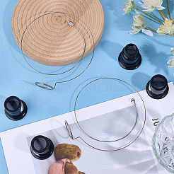 4Pcs 4 Styles Plastic & Glass Magnifier&nbsp;FIND-DR0001-56