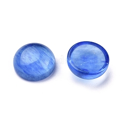 ウォーターメロンストーンのガラスのカボション  半円  10x4~5mm&nbsp;G-P393-R58-10MM