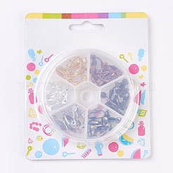 Brass Clip-on Earring Converter&nbsp;KK-JP0010-05