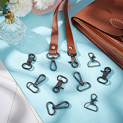 30Pcs 3 Styles Zinc Alloy Swivel Lobster Claw Clasps&nbsp;FIND-WR0009-68B