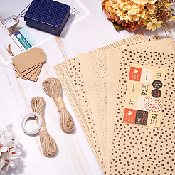 Heart Pattern Gift Wrapping Paper Sets&nbsp;DIY-TAC0020-48