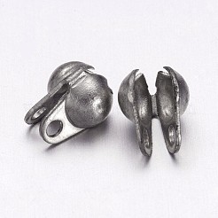 Tarnish Resistant 304 Stainless Steel Bead Tips&nbsp;A-STAS-Q001-1