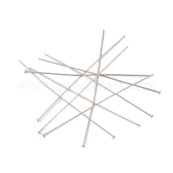 304ステンレス鋼フラットヘッドピン  ステンレス鋼色  60x0.7mm  ヘッド：2mm&nbsp;STAS-Z089-03P-15