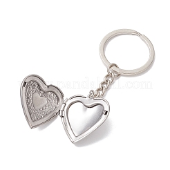 316 Stainless Steel Photo Locket Keychain&nbsp;KEYC-JKC01121