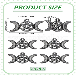 20Pcs Alloy Pendants&nbsp;FIND-LP0002-69