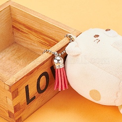 60Pcs 30 Colors Faux Suede Tassel Pendant Decorations&nbsp;FIND-YW0001-13P