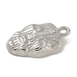 Anti-Tarnish 304 Stainless Steel Pendants&nbsp;STAS-Q334-61P