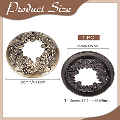 Tibetan Style Alloy Alloy Candle Toppers&nbsp;DIY-WH0622-740AB
