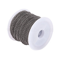 Brass Twisted Chains&nbsp;CHC-CJ0001-24B