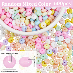 600Pcs Imitation Jade Glass Beads&nbsp;DGLA-PA0001-06C