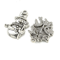 40Pcs Christmas Theme Tibetan Style Alloy Pendants&nbsp;FIND-U010-09