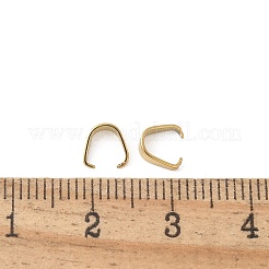 304ステンレススチールスナップオンベイル  イオンプレーティング（ip）  18KGP本金メッキ  5.5x5.5x2.5mm&nbsp;STAS-Z122-38G