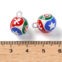 Alloy Enamel Pendants&nbsp;AL-CBAEAA8-12