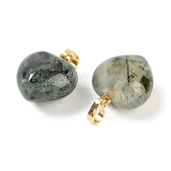 Natural Prehnite Pendants&nbsp;G-J386-H17-G