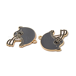 Alloy Enamel Pendants&nbsp;LS-PALLOY-E028-04G-02