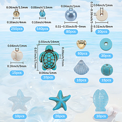 Ocean Theme DIY Beads Kits&nbsp;DIY-SC0028-79