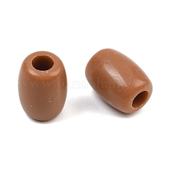 Opaque Acrylic European Beads&nbsp;AC-CBA1794-03B