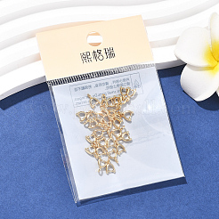 SHEGRACE Brass Ice Pick Pinch Bails&nbsp;XGRQ1U651-369G