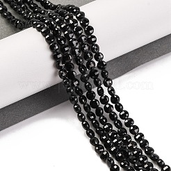 Natural Black Spinel Beads Strands&nbsp;X-G-F770-B01-01