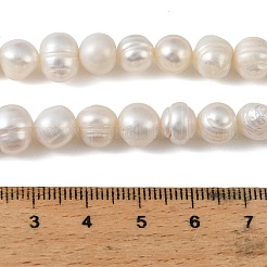 Natural Cultured Freshwater Pearl Beads Strands&nbsp;PEAR-L034-17A