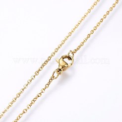304ステンレススチールジュエリーセット  スタッドピアスとペンダントネックレス  ダンサー  ゴールドカラー  ネックレス：17.7インチ（45cm）  スタッドピアス：16x10x1.2mm  ピン：0.8mm&nbsp;SJEW-O090-18G