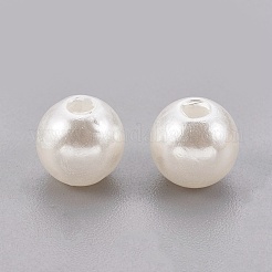 ABSプラスチックパール調ビーズ  ラウンド  古いレース  16mm  穴：2.6mm&nbsp;X-KY-G009-16mm-02