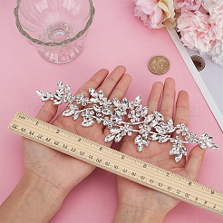 1Pc Rhinestone Cloth Patches&nbsp;AJEW-FG0004-59B
