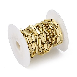 Brass Rectangle Link Chains&nbsp;CHC-P010-20G