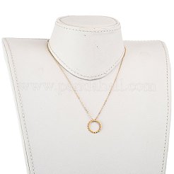 201 Stainless Steel Sun Pendant Necklaces&nbsp;NJEW-JN03025
