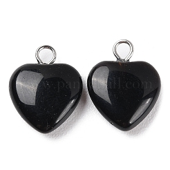 Natural Obsidian Pendants&nbsp;G-E603-01P-04
