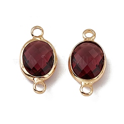Transparent K9 Glass Connector Charms&nbsp;X-GLAA-A005-10G