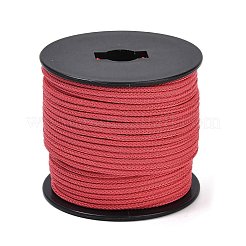 編んだ丸鋼線  DIYブレスレット用  インディアンレッド  3.2mm&nbsp;OCOR-D300-01