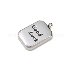 304 Stainless Steel Pendants&nbsp;LS-STAS-B119-01P