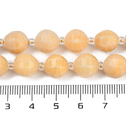 Natural Topaz Jade Beads Strands&nbsp;G-G182-B15-05
