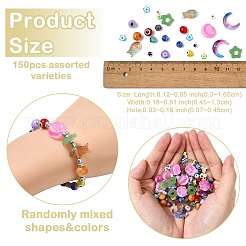 150Pcs 15 Styles Handmade Lampwork Beads Sets&nbsp;LAMP-YW0001-26