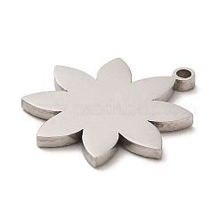 Non-Tarnish 304 Stainless Steel Pendants&nbsp;STAS-E199-03P