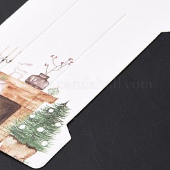 Christmas Paper Hair Clip Display Cards&nbsp;DIY-B061-06B-04
