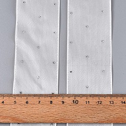 Single Face Printed Polyester & Acrylic Satin Ribbon&nbsp;SRIB-T009-06A