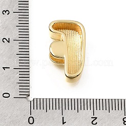 Brass Slide Charms&nbsp;KK-E802-33G-F