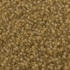 MIYUKIデリカビーズ  シリンダー  日本製シードビーズ  11/0  （db0771)半透明のサフランを染め  1.3x1.6mm  穴：0.8mm  約2000PCS /ボトル  10 G /ボトル&nbsp;SEED-JP0008-DB0771