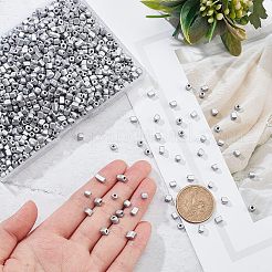 2000Pcs 6/0 Baking Paint Glass Seed Beads&nbsp;SEED-NB0001-80