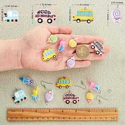 DIY Cartoon Earring Making Kit&nbsp;DIY-SZ0009-03