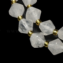 Natural Quartz Crystal Beads Strands&nbsp;G-I376-B18-01