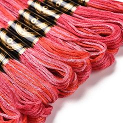 10 Skeins 6-Ply Polyester Embroidery Floss&nbsp;OCOR-K006-A40
