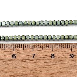 Electroplated Synthetic Non-magnetic Hematite Beads Strands&nbsp;G-L485-10A-01
