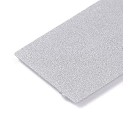 （訳あり商品）  炭素鋼カッティングダイステンシル  DIY革製造用  長方形  マットプラチナカラー  1.5x6.15x0.1cm  穴：2.5mm  内径：1.35x6のCM&nbsp;LS-DIY-XCP0001-77