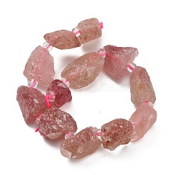 Natural Strawberry Quartz Beads Strands&nbsp;GG-CBA0B77-A15-03